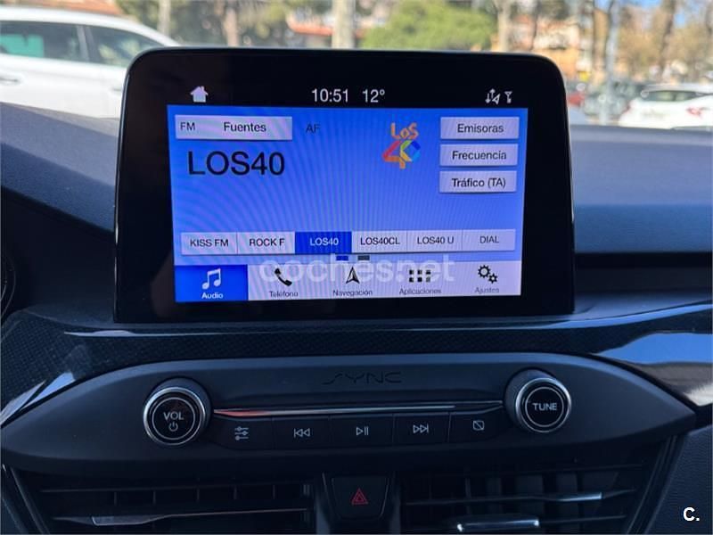 Usado Ford Focus ST-Line 125 CV (91 kW) 2019 Gris / plata Berlina