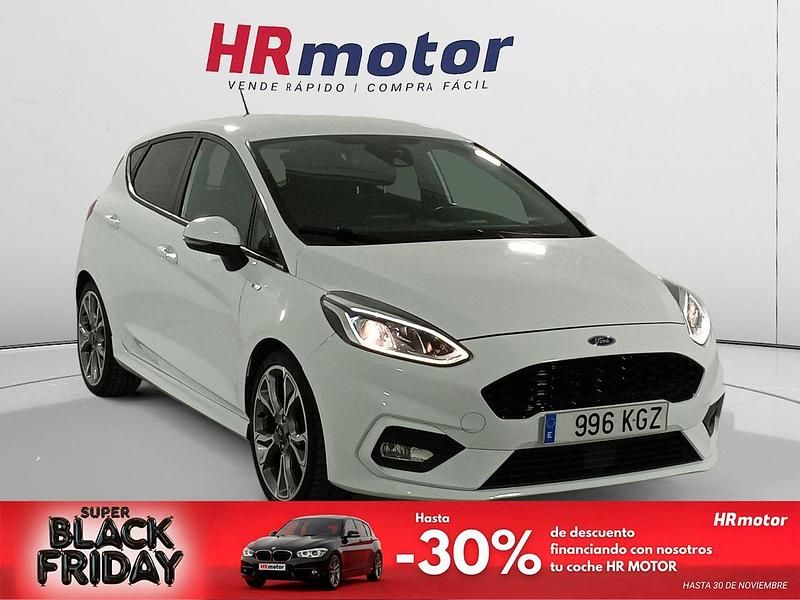 Blanco Usado 2018 Ford Fiesta ST-Line Berlina | 12.390 € (Un poco caro) - Imagen 1/4