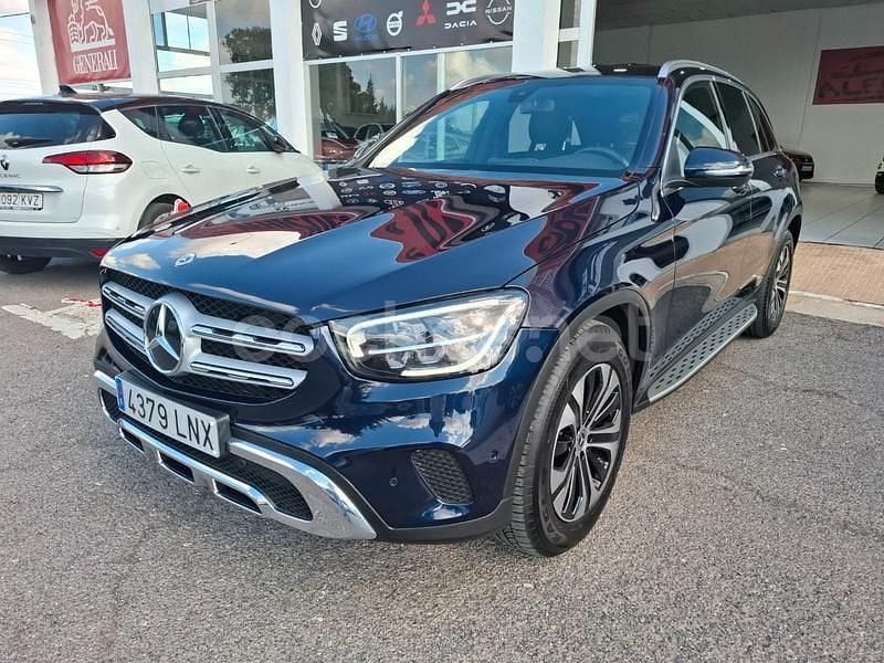 Azul Usado 2021 Mercedes GLC220 SUV | 41.900 € (Precio justo) - Imagen 1/4
