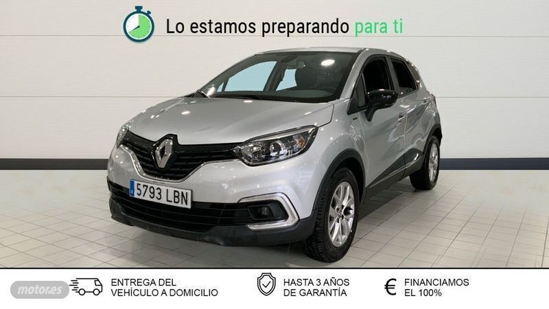 Usado Renault Captur LIMITED 130 CV (95 kW) 2019 Gris SUV