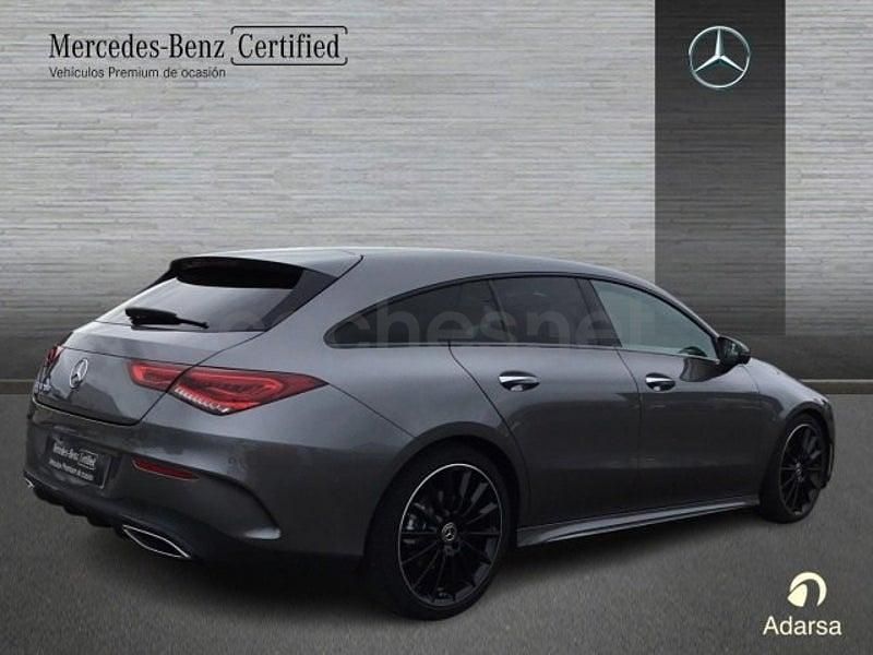 Usado Mercedes CLA200 150 CV (110 kW) 2019 Gris / plata Berlina