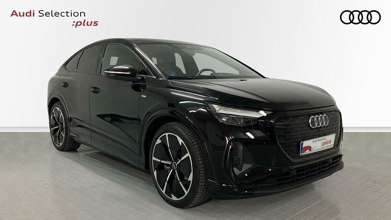 Negro Usado 2023 Audi Q4 e-tron S-Line SUV | 52.400 € - Imagen 1/4