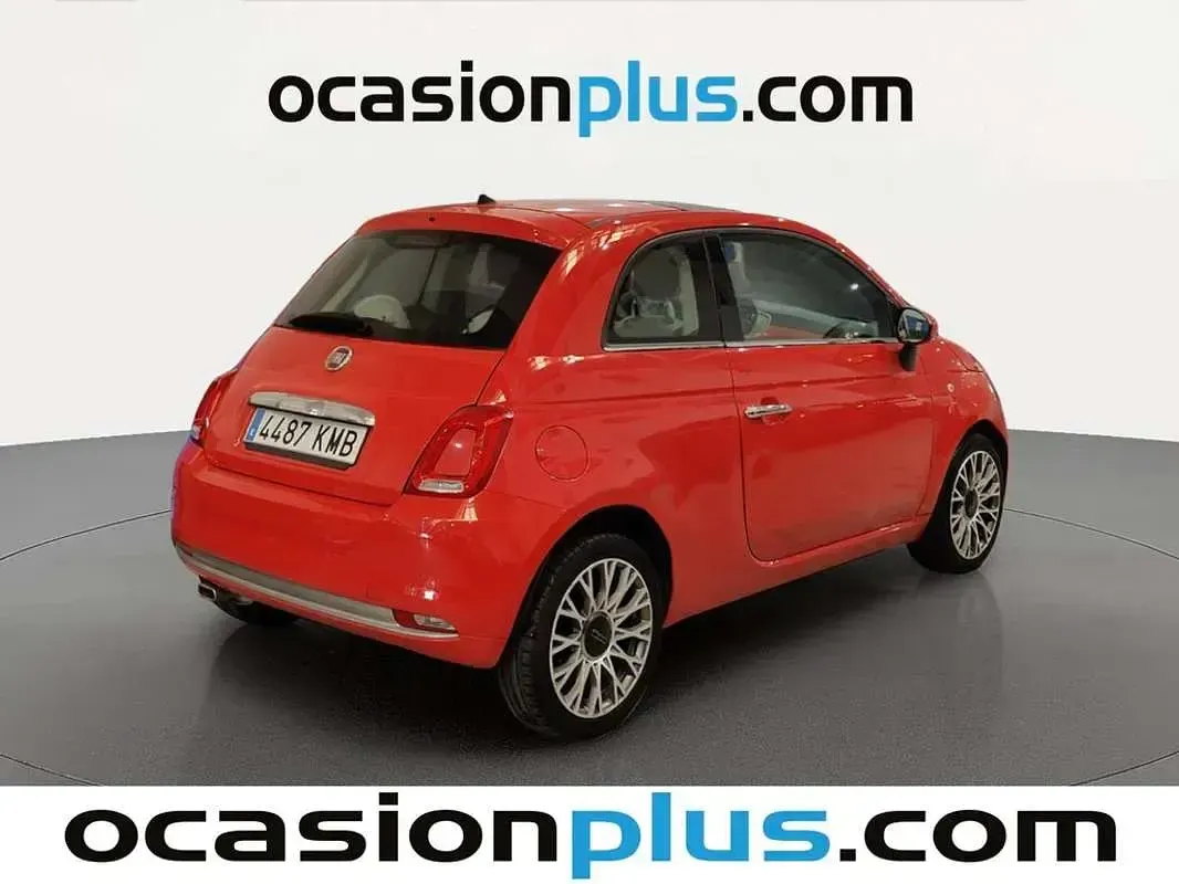 Usado Fiat 500 Lounge 69 CV (50 kW) 2018 Rojo Utilitario