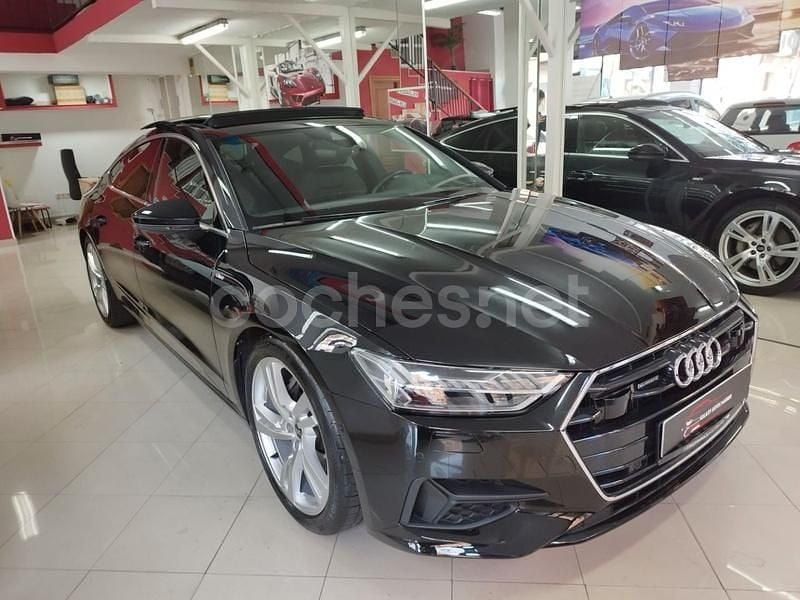 Usado Audi A7 286 CV (210 kW) 2022 Negro Berlina