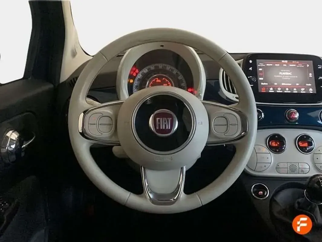 Usado Fiat 500 Connect 71 CV (52 kW) 2020 Azul Descapotable
