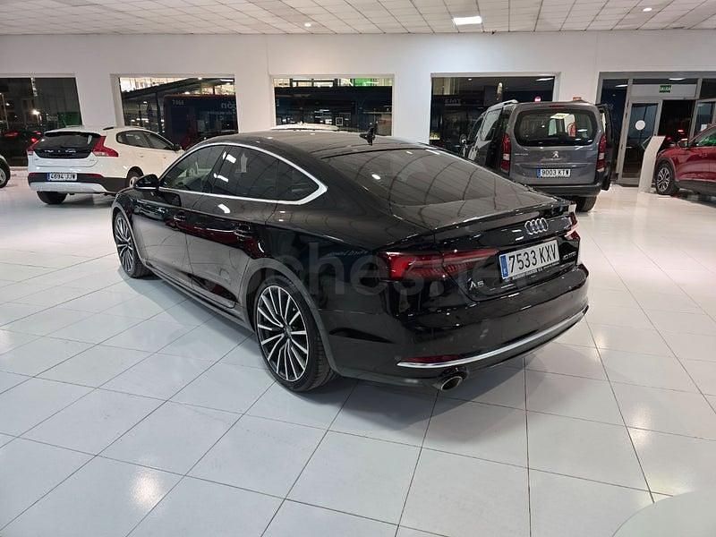 Usado Audi A5 Sportback S-Line 190 CV (139 kW) 2019 Negro Utilitario