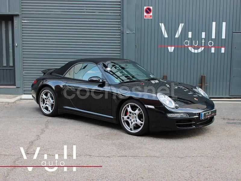 Negro Usado 2008 Porsche 911 Carrera 4S Cabriolet Descapotable | 70.000 € - Imagen 1/4