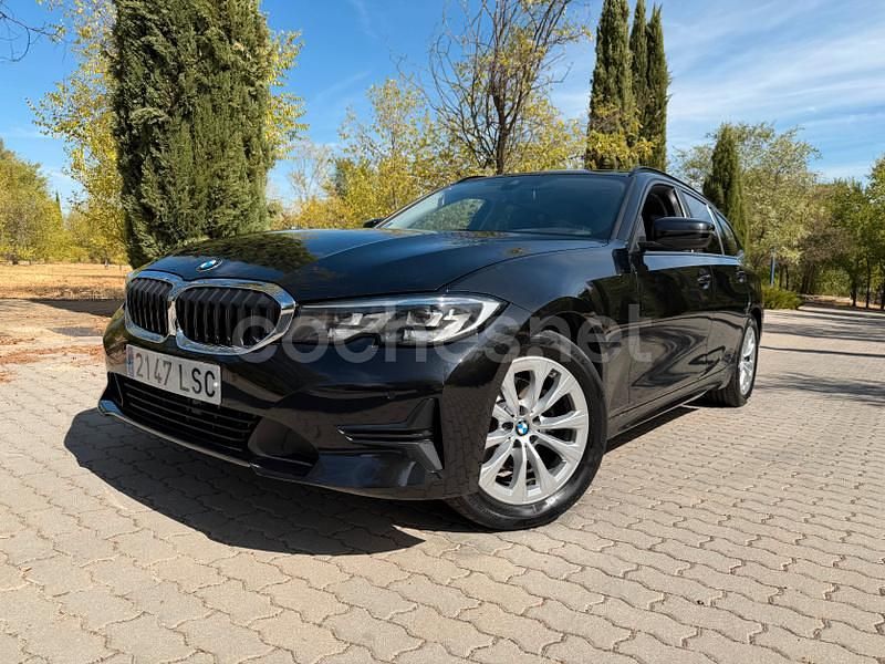 Negro Usado 2021 BMW 320e Familiar | 21.990 € (Buen precio) - Imagen 1/4