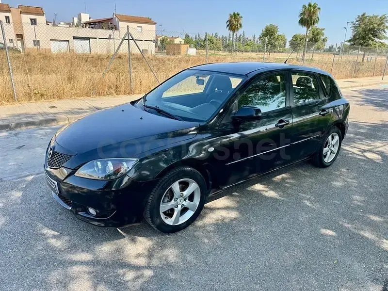 Usado Mazda 3 Active 109 CV (80 kW) 2006 Negro Berlina
