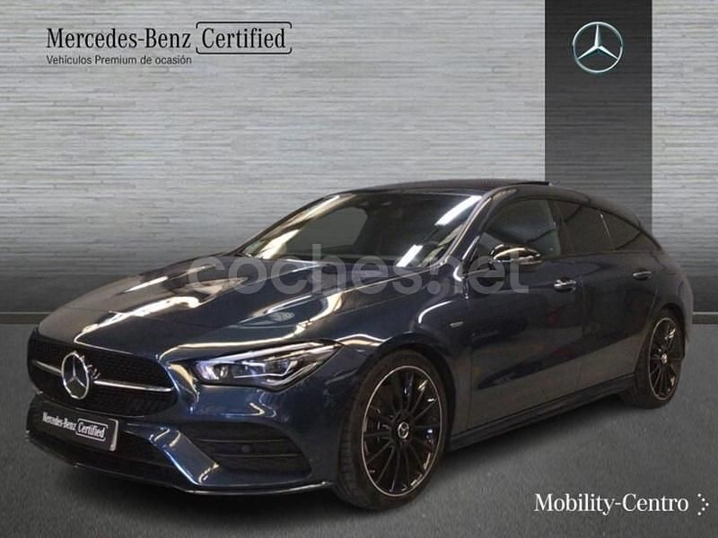 Azul Usado 2022 Mercedes CLA250 Shooting Brake Familiar | 38.900 € - Imagen 1/4