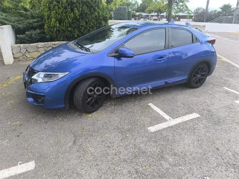 Usado Honda Civic Sport 120 CV (88 kW) 2017 Azul Berlina