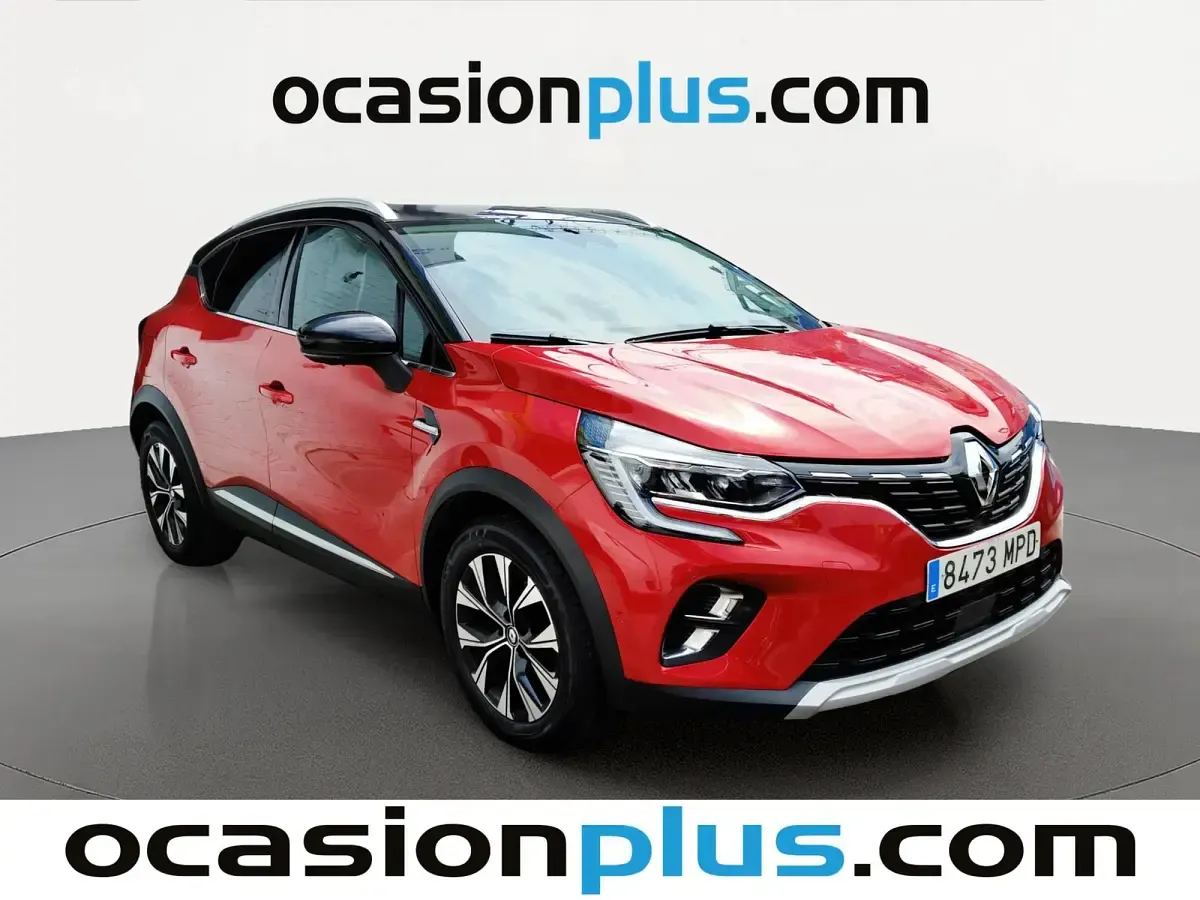 Usado Renault Captur Techno 91 CV (66 kW) 2024 Rojo SUV