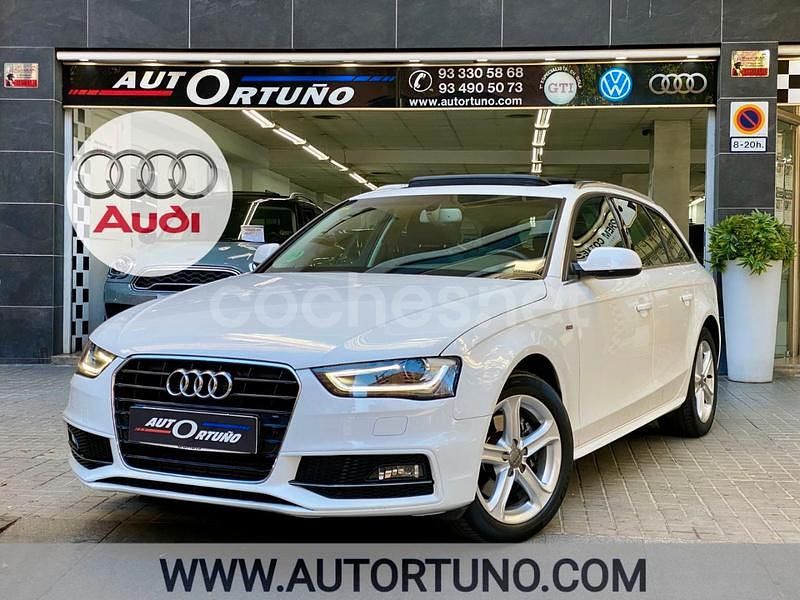 Blanco Usado 2014 Audi A4 S-Line Familiar | 14.995 € (Precio justo) - Imagen 1/4