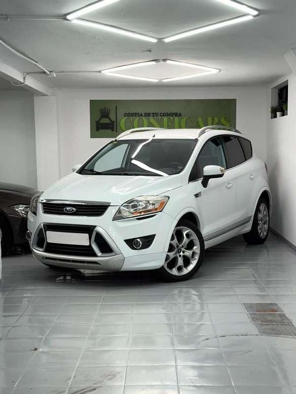 Blanco Usado 2010 Ford Kuga Titanium SUV | 9690 € (Precio justo) - Imagen 1/4