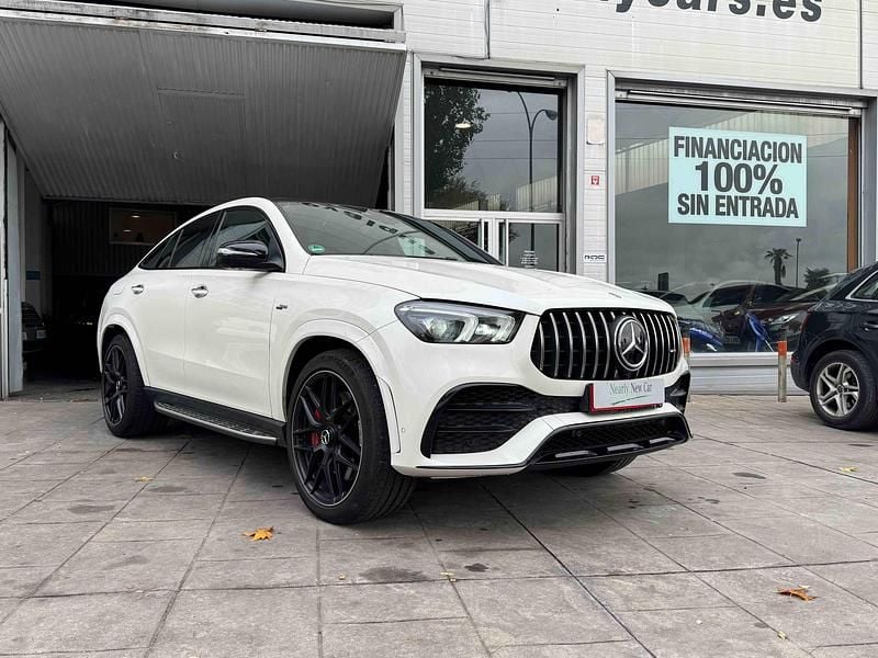 Blanco Usado 2021 Mercedes GLE53 AMG AMG Coupe | 89.990 € - Imagen 1/4