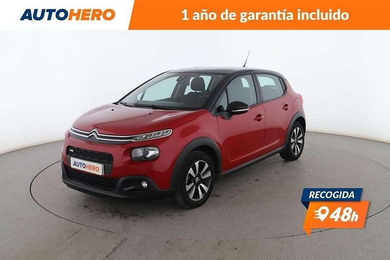 Rojo Usado 2017 Citroën C3 Feel Utilitario | 8599 € (Precio justo) - Imagen 1/3
