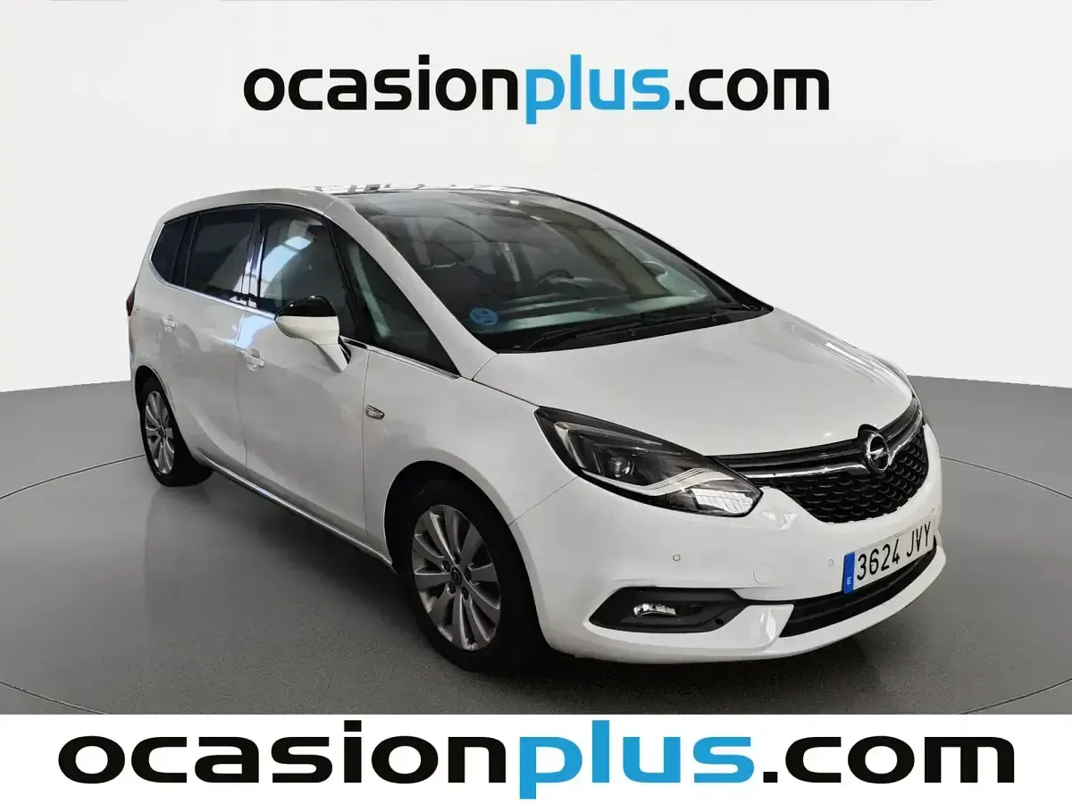 Usado Opel Zafira Excellence 170 CV (125 kW) 2016 Blanco Monovolumen