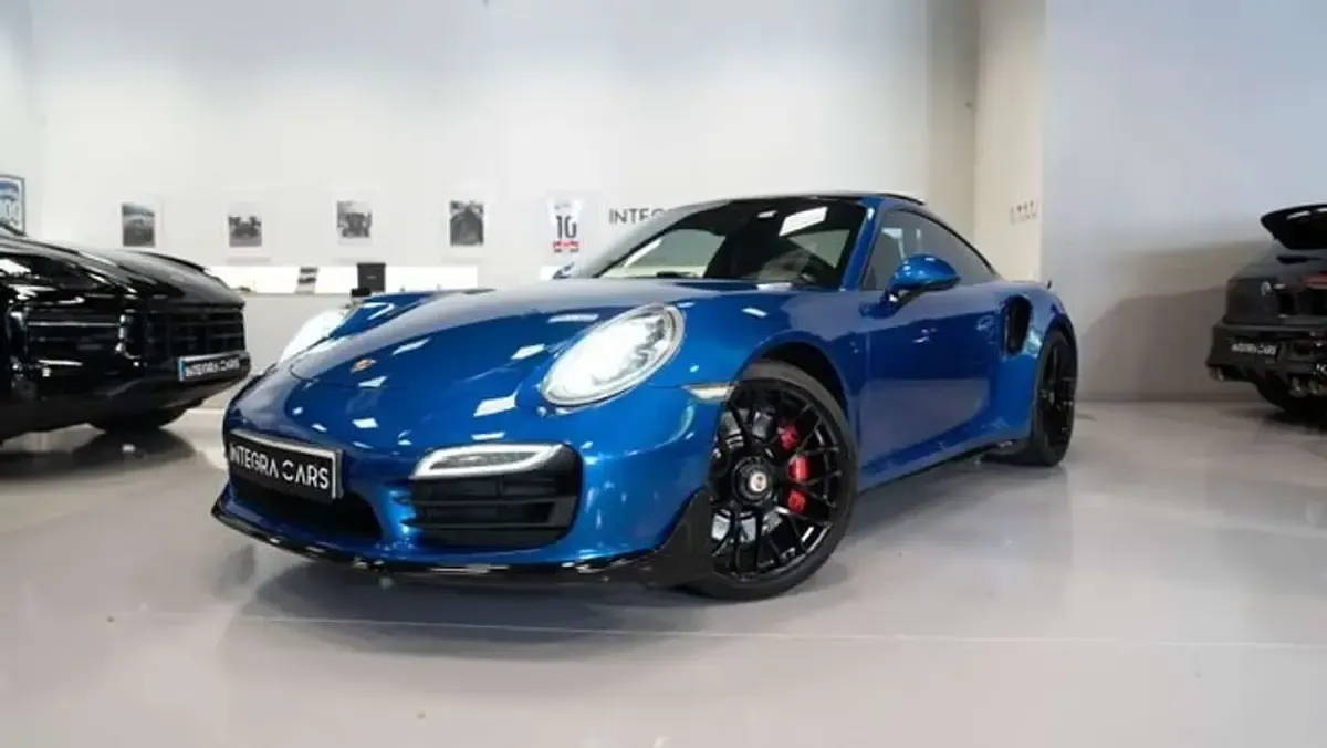 Usado Porsche 997 Turbo 530 CV (389 kW) 2015 Azul Coupe