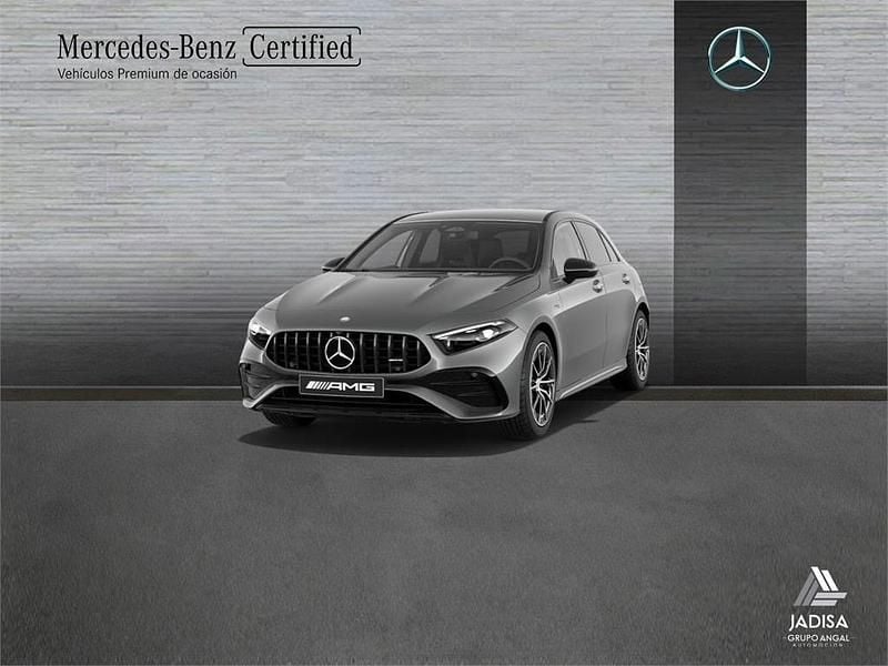 Gris Usado 2024 Mercedes A35 AMG AMG Berlina | 53.990 € (Precio justo) - Imagen 1/4