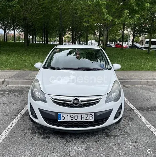 Usado Opel Corsa Selective 95 CV (69 kW) 2014 Blanco Utilitario