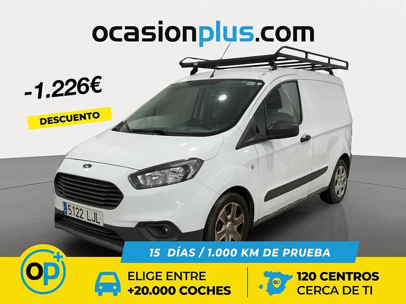 Blanco Usado 2020 Ford Transit Trend Berlina | 13.490 € (Precio justo) - Imagen 1/4