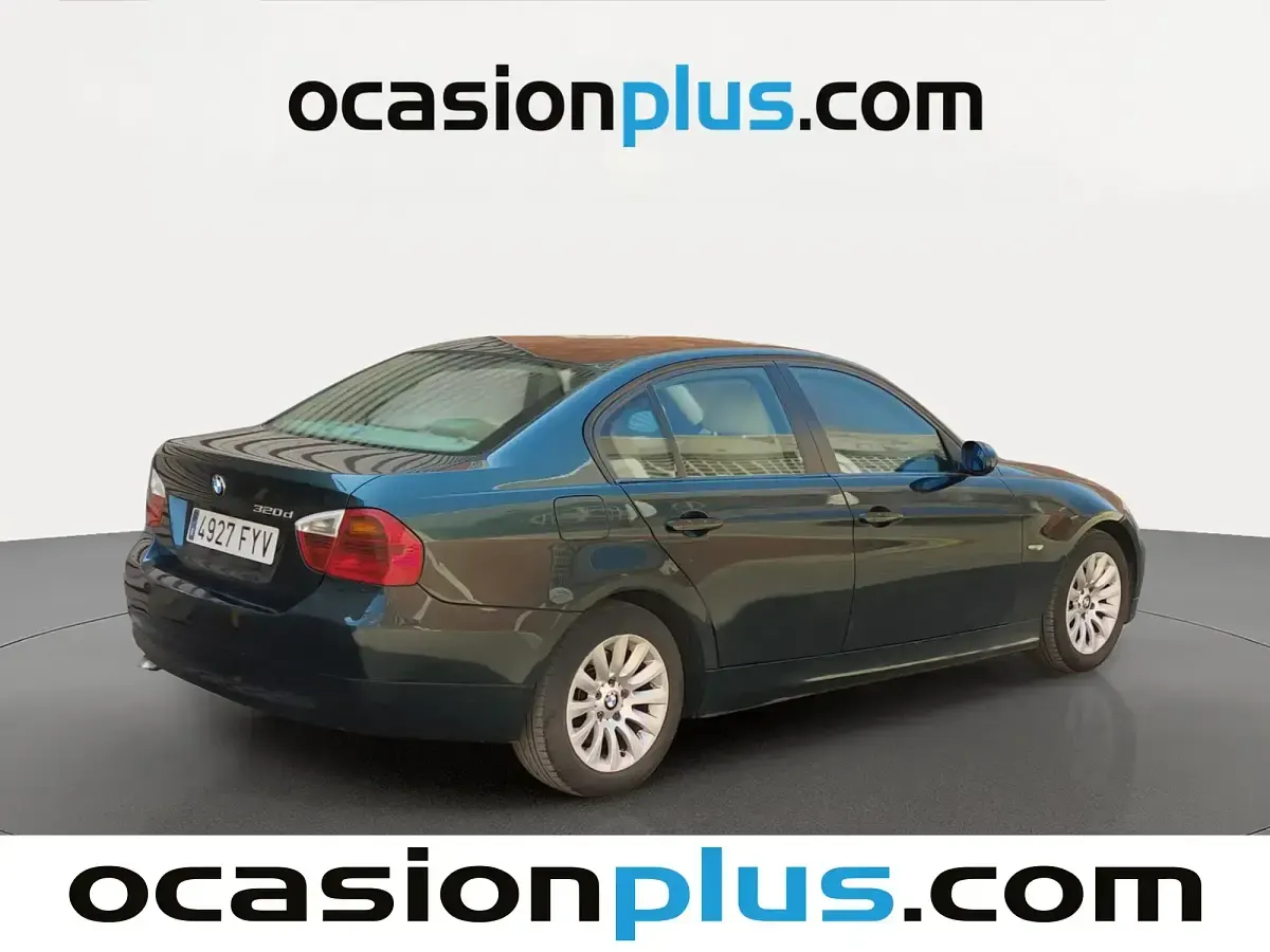 Usado BMW 320 163 CV (119 kW) 2007 Verde Berlina