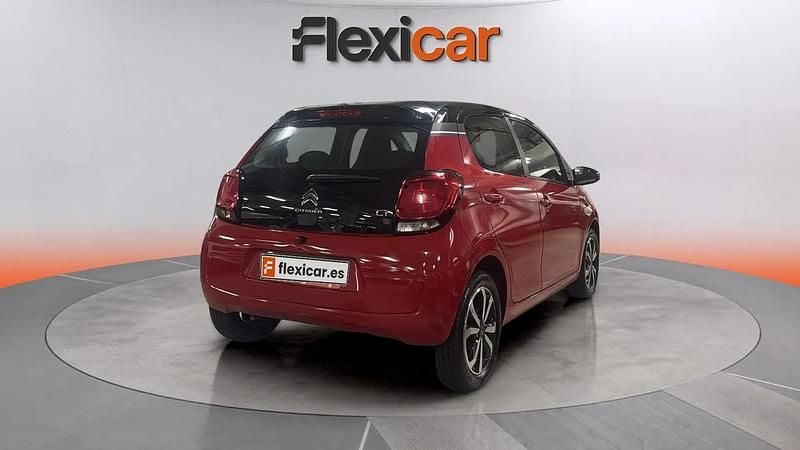 Usado Citroën C1 Shine 72 CV (52 kW) 2019 Rojo Utilitario