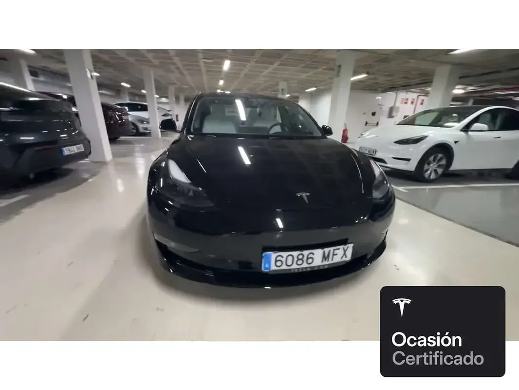 Usado Tesla Model 3 Long Range AWD 238 kW (324 CV) 2023 Negro Berlina