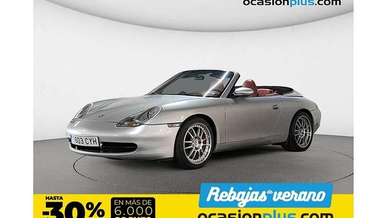 Plateado Usado 1999 Porsche 911 Carrera Cabriolet Descapotable | 32.450 € - Imagen 1/4