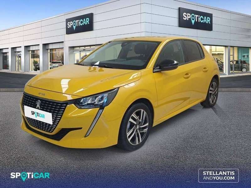 Amarillo Usado 2023 Peugeot 208 Allure Utilitario | 13.400 € (Buen precio) - Imagen 1/4