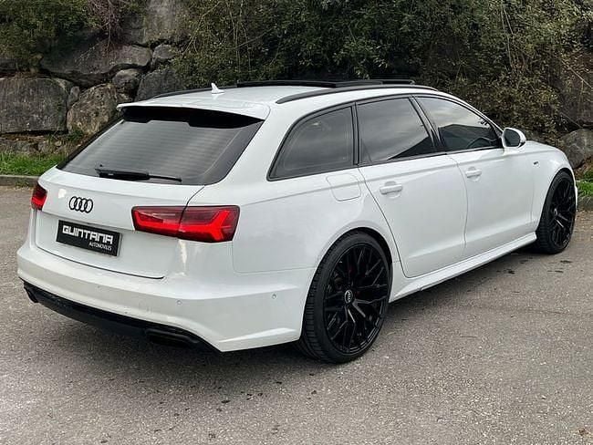 Usado Audi A6 Black Edition 326 CV (239 kW) 2016 Blanco Familiar