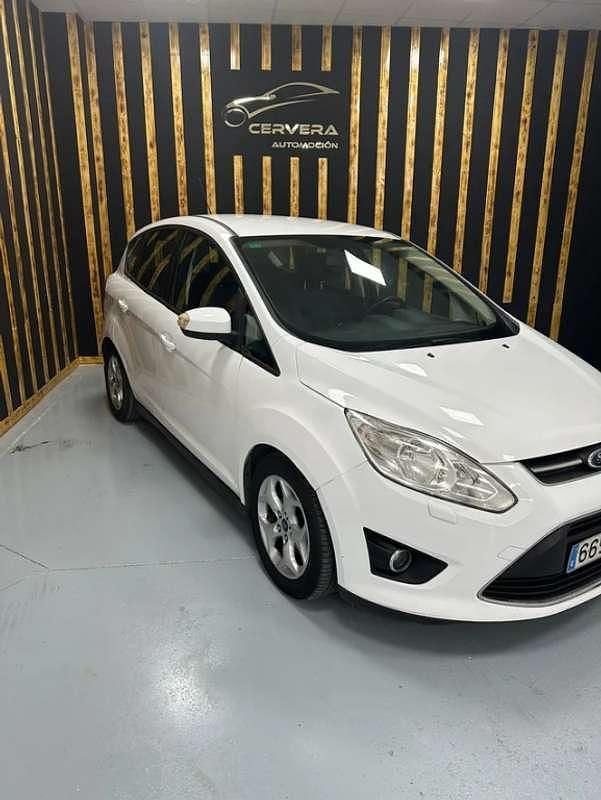 Blanco Usado 2013 Ford C-MAX Trend Monovolumen | 7900 € (Precio justo) - Imagen 1/4