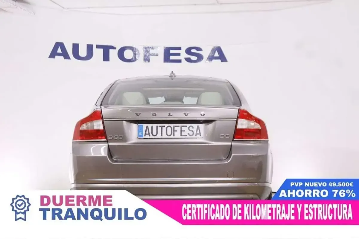Usado Volvo S80 Summum 163 CV (119 kW) 2011 Marrón Berlina