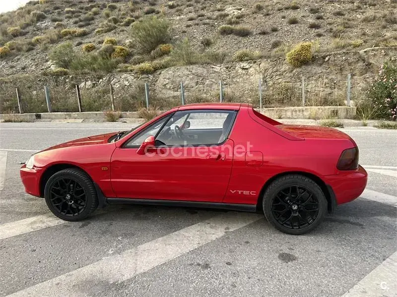 Usado Honda CR-X 160 CV (117 kW) 1994 Rojo Descapotable