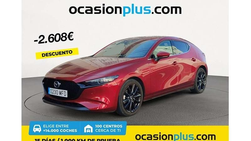 Rojo Usado 2023 Mazda 3 Utilitario | 26.082 € (Precio justo) - Imagen 1/4