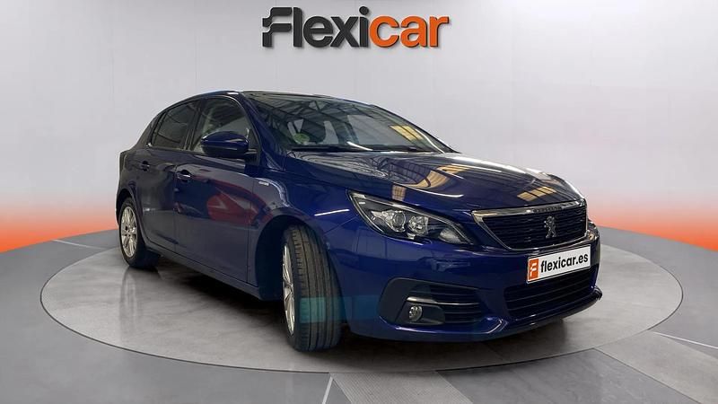 Usado Peugeot 308 Style 130 CV (95 kW) 2020 Azul Berlina