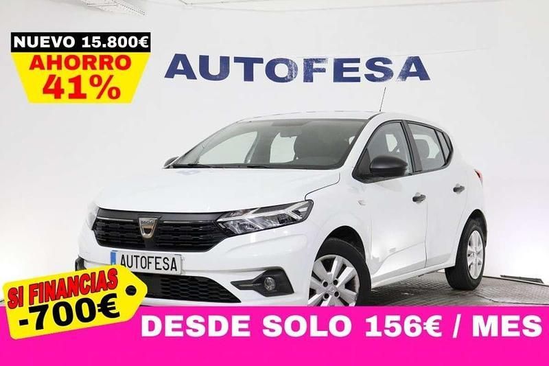 Blanco Usado 2021 Dacia Sandero Essentiel Utilitario | 9250 € (Buen precio) - Imagen 1/4