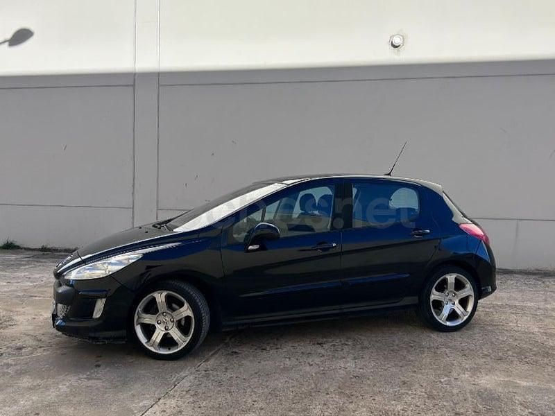 Usado Peugeot 308 Premium 120 CV (88 kW) 2007 Negro Berlina