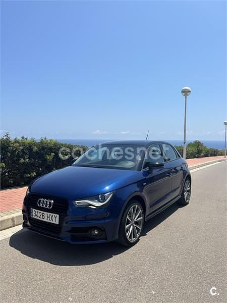 Azul Usado 2014 Audi A1 Sportback Utilitario | 13.500 € (Precio justo) - Imagen 1/4