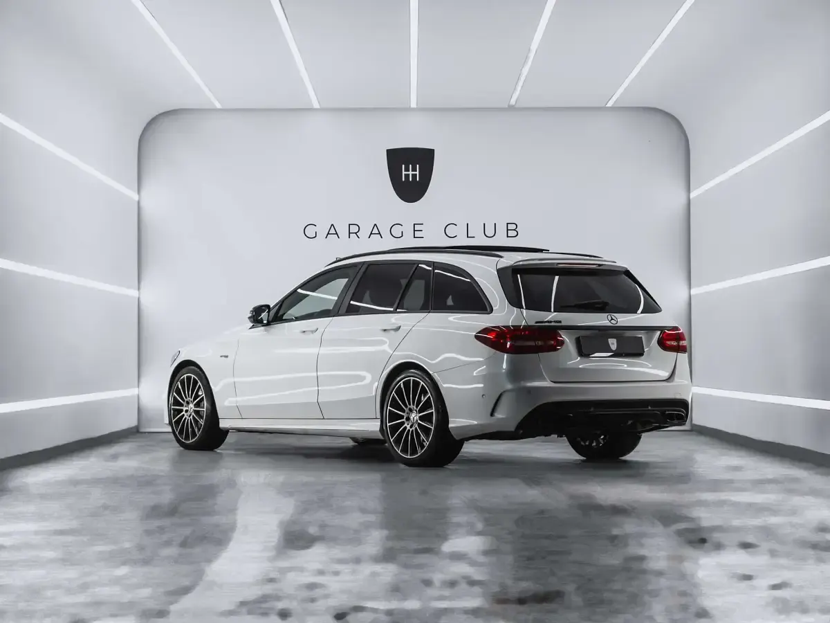 Usado Mercedes C43 AMG AMG 367 CV (269 kW) 2017 Blanco Familiar