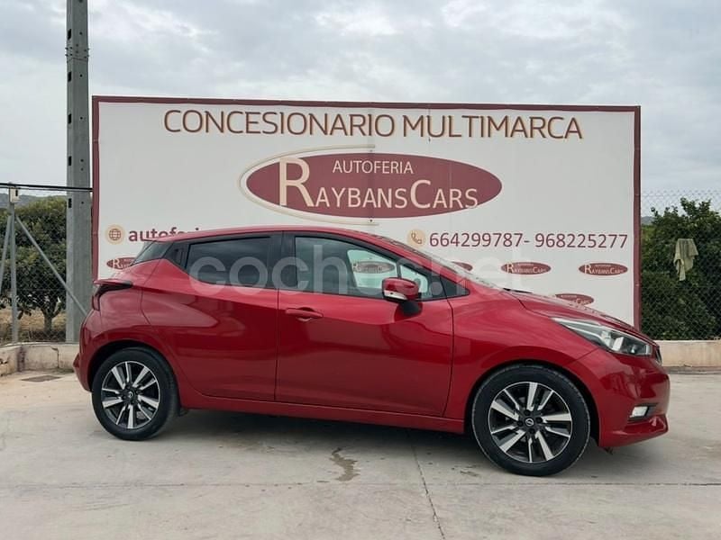 Granate Usado 2017 Nissan Micra N-Connecta Utilitario | 11.300 € (Precio justo) - Imagen 1/4