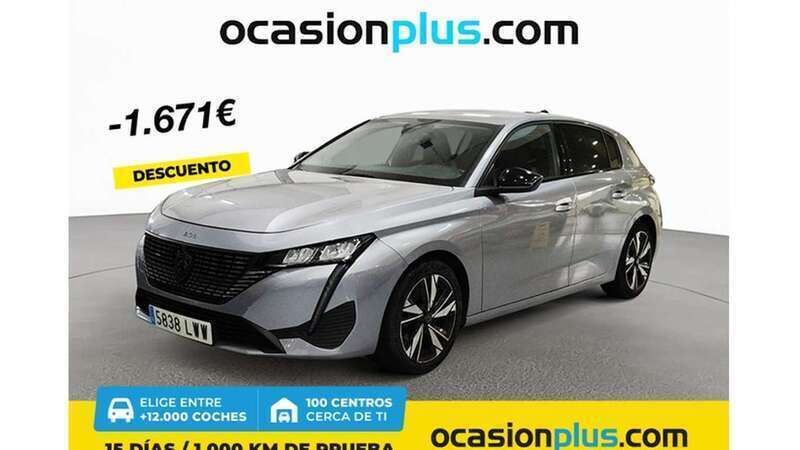 Gris Usado 2022 Peugeot 308 Allure Utilitario | 16.228 € (Buen precio) - Imagen 1/4
