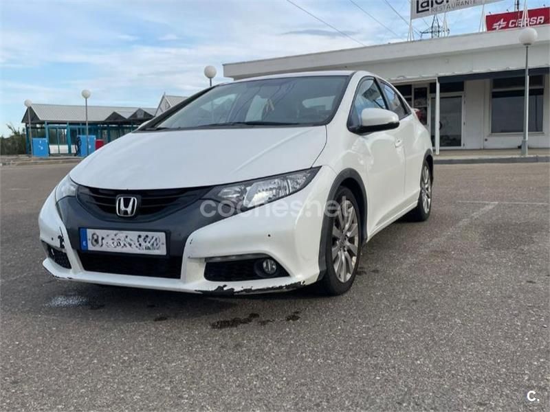 Blanco Usado 2014 Honda Civic Sport Berlina | 4200 € (Buen precio) - Imagen 1/4