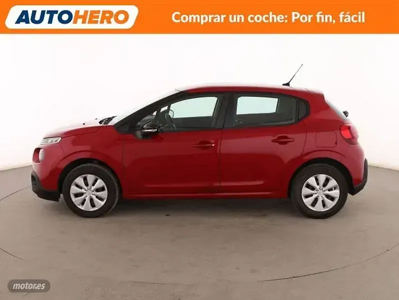 Usado Citroën C3 Feel 82 CV (60 kW) 2019 Rojo Utilitario
