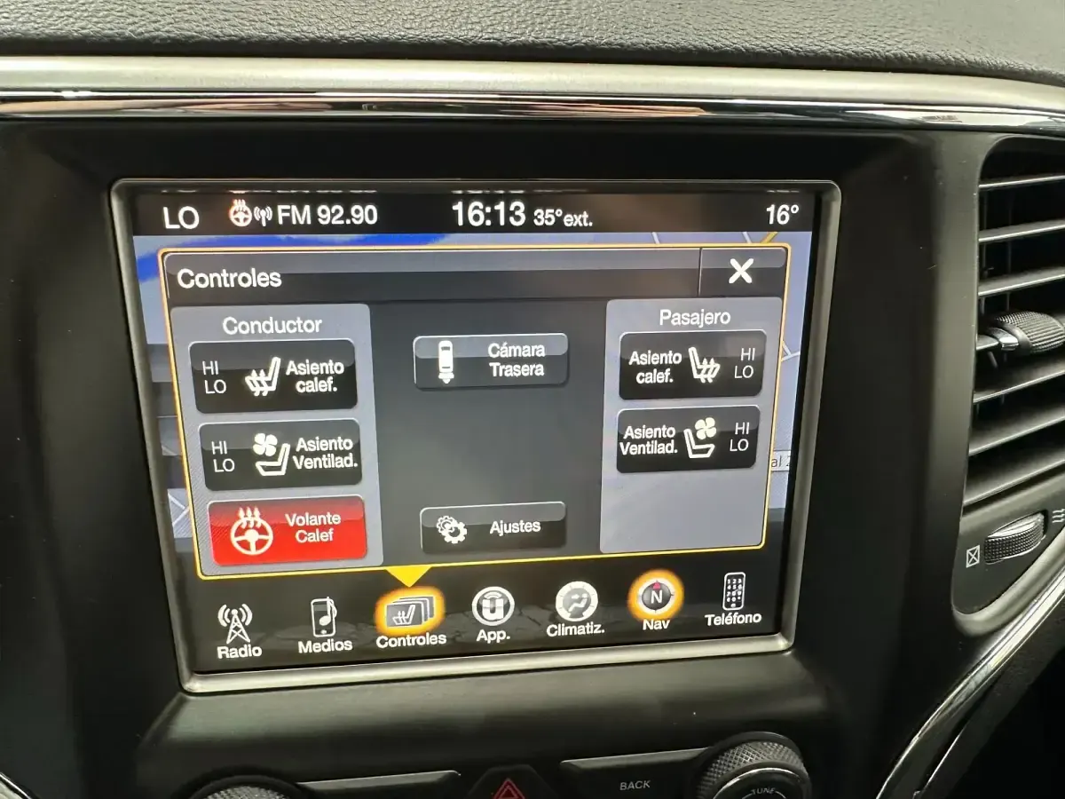 Usado Jeep Grand Cherokee Trailhawk 250 CV (183 kW) 2018 Gris SUV