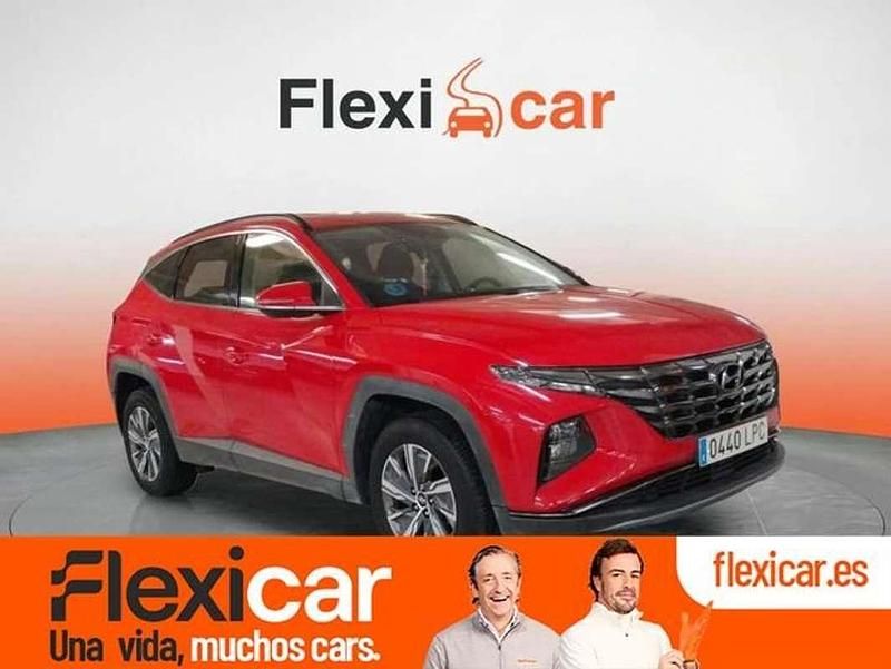 Rojo Usado 2021 Hyundai Tucson SUV | 21.490 € (Buen precio) - Imagen 1/4
