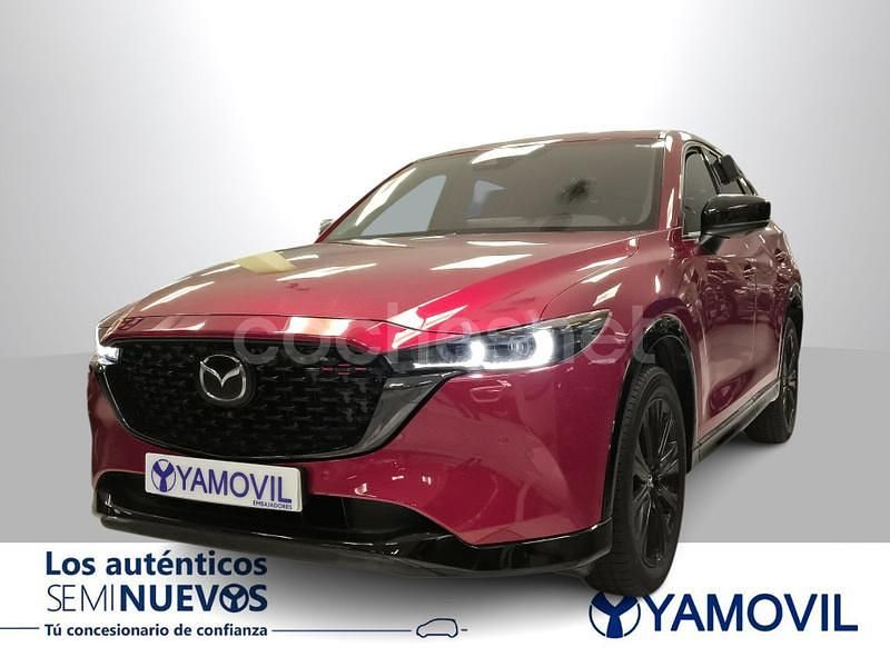 Rojo Usado 2022 Mazda CX-5 Homura-Line SUV | 27.950 € (Caro) - Imagen 1/4