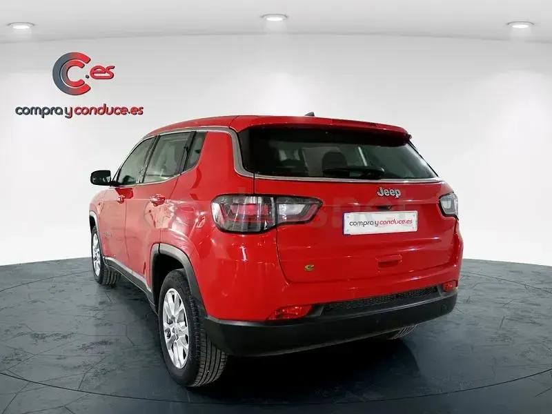 Usado Jeep Compass Longitude 130 CV (95 kW) 2022 Rojo SUV