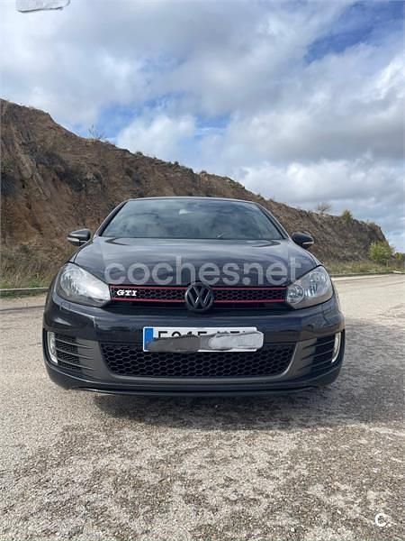Usado VW Golf VII GTI 210 CV (154 kW) 2012 Negro Berlina