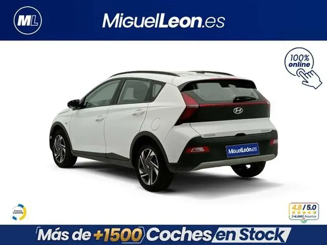 Usado Hyundai Bayon 101 CV (74 kW) 2023 Blanco SUV